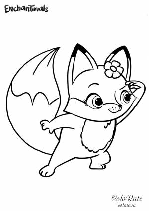 Раскраска Флип