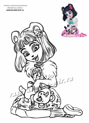 раскраски Энчантималс