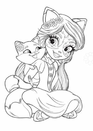 раскраски Энчантималс