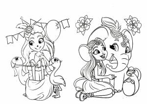 Раскраски Энчантималс