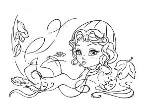 Девочка осень