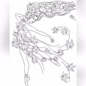 Картинки девушка весна черно белая