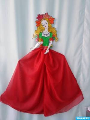 Мастер-класс «Как нарисовать девушку Осень»