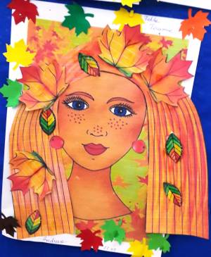 Легкий рисунок на осенний бал