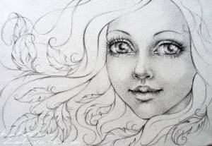 Картинки портрет девушки для