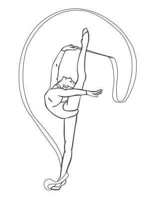 Рисунок гимнастика