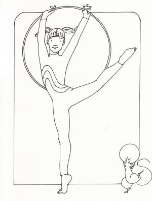 гимнастика раскраски на тему спорт раскраски гимнастика