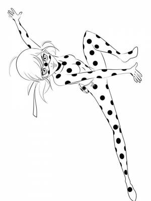 Раскраска Маринет   в формате