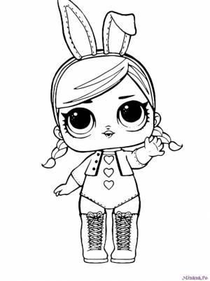 Раскраска кукла Хопс