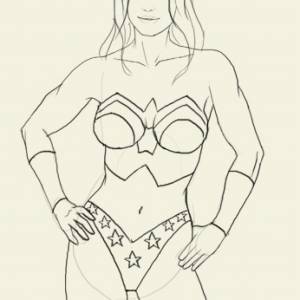 Как нарисовать Чудо-женщину из DC Comics