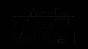 Раскраска Кукла ЛОЛ домик