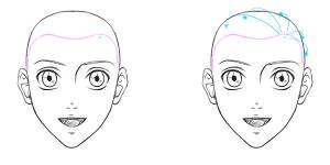 Как нарисовать волосы