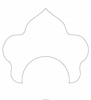 Как нарисовать кокошник поэтапно? ✏ Рисунки карандашом поэтапно