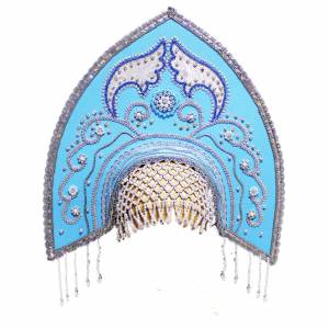 Кокошник Снегурочки арт 3
