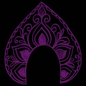 Кокошник легкий рисунок