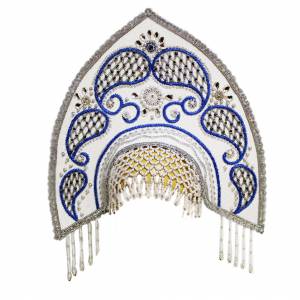 Кокошник Снегурочки арт 1