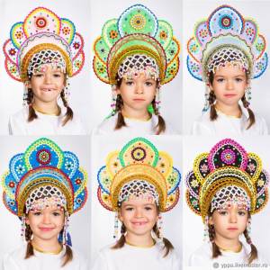 Как нарисовать кокошник