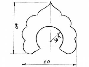 Русский кокошник своими руками