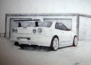 NISSAN Skyline GTR R34