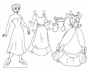 Кукла из бумаги