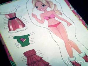 Отзыв о Детский журнал Раскраска-модница