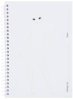 Раскраска карманная Create Your TOPModel Pocket Depesche