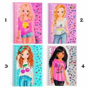 Альбом-раскраска Top Model