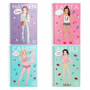 Раскраска TOP Model Одень модель асортимент