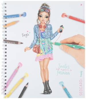 альбом для раскрашивания Depesche Create Your TOPModel Моя ТОПМодель