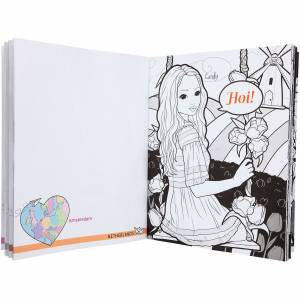 TOPModel Альбом для раскрашивания Colour amp; Design