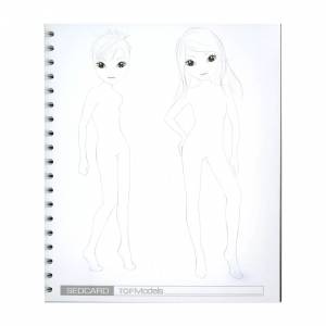 Раскраски Из журнала топ модель