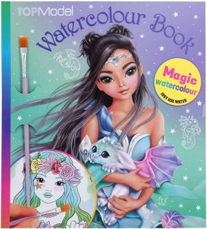 Альбом для раскрашивания Акварель TOPModel Fantasy Dragon Love Watercolour Book