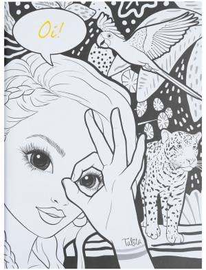 Альбом для творчества и рисования TOPModel Colour amp; Design раскраска Топ модель для девочек Depesche