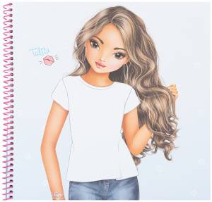 альбом для раскрашивания Depesche TOPModel Дизайнер футболок