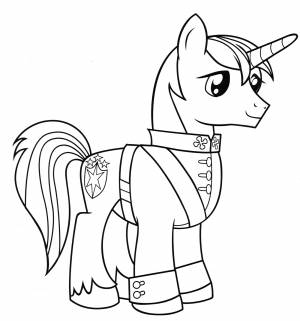 Раскраска Шайнинг Армор