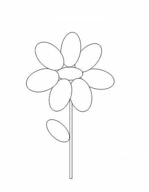 Раскраска цветик семицветик  и