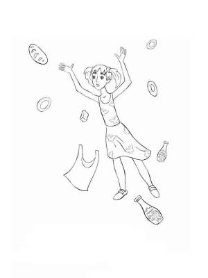 Раскраски Цветик-Семицветик