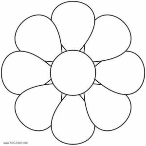 Цветик семицветик шаблон