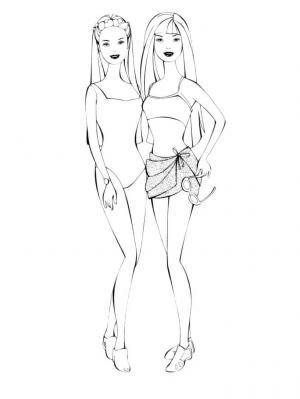 Раскраски Сестры