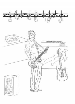 Мальчик Кен музыкант