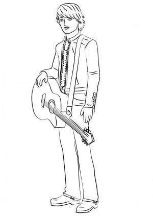 Раскраски Кен