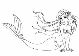 Раскраски Русалок