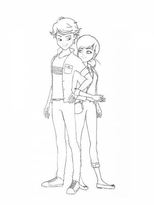 Раскраска Маринет