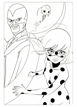Раскраски Леди Баг и Супер Кот
