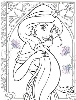 Pin on Aladin And Jasmin Coloring Pages