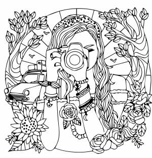 Антистресс раскраски для подростков