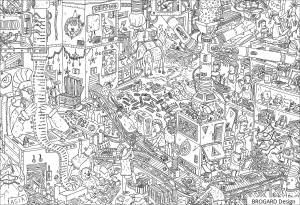 Раскраски антистресс для мальчиков