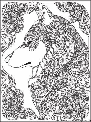 Раскраска арт терапия для детей