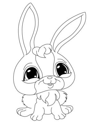 Детские раскраски литл пет шоп