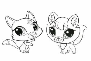 my little pet shop coloring pages